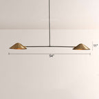Sivlian 2-Light Linear Chandelier