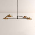 Sivlian 4-Light Linear Chandelier