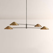 Sivlian 4-Light Linear Chandelier