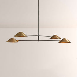Sivlian 4-Light Linear Chandelier