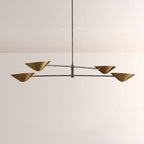 Sivlian 4-Light Linear Chandelier
