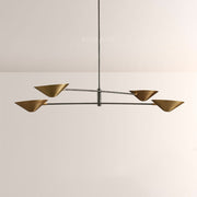Sivlian 4-Light Linear Chandelier