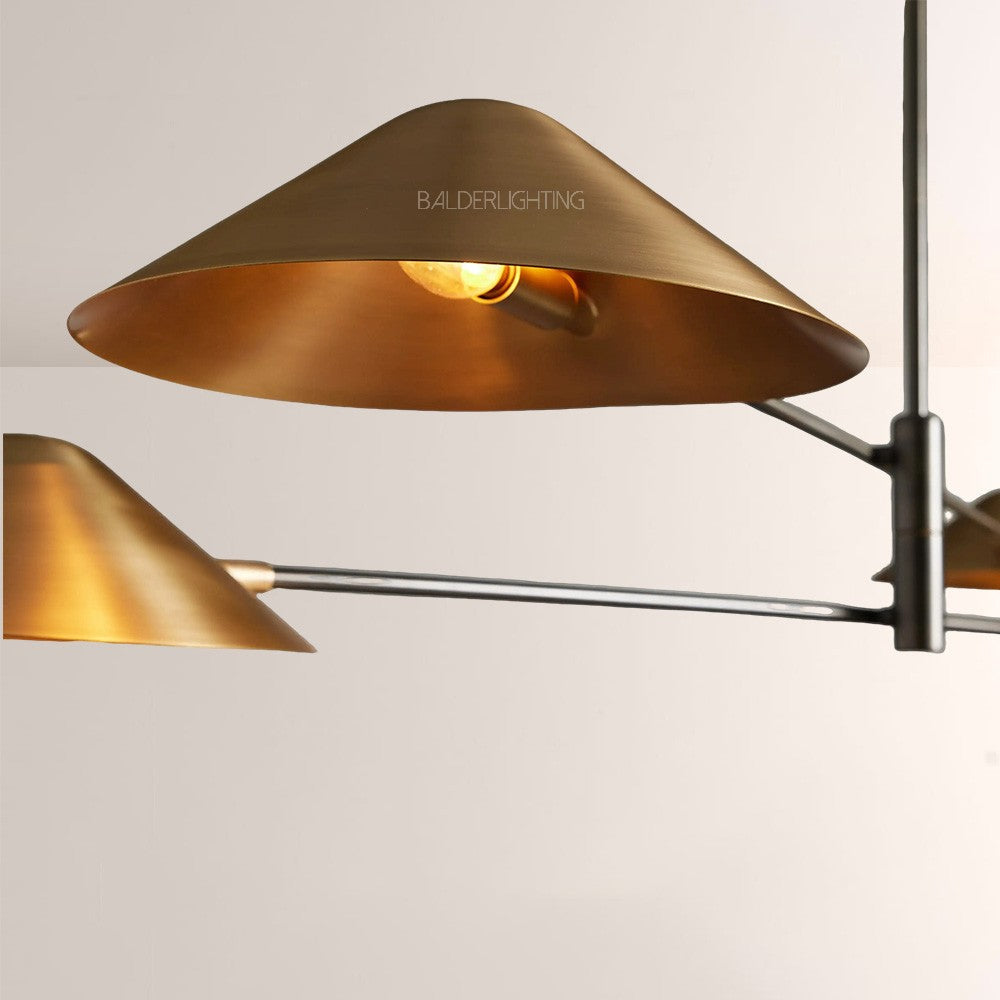 Sivlian 4-Light Linear Chandelier