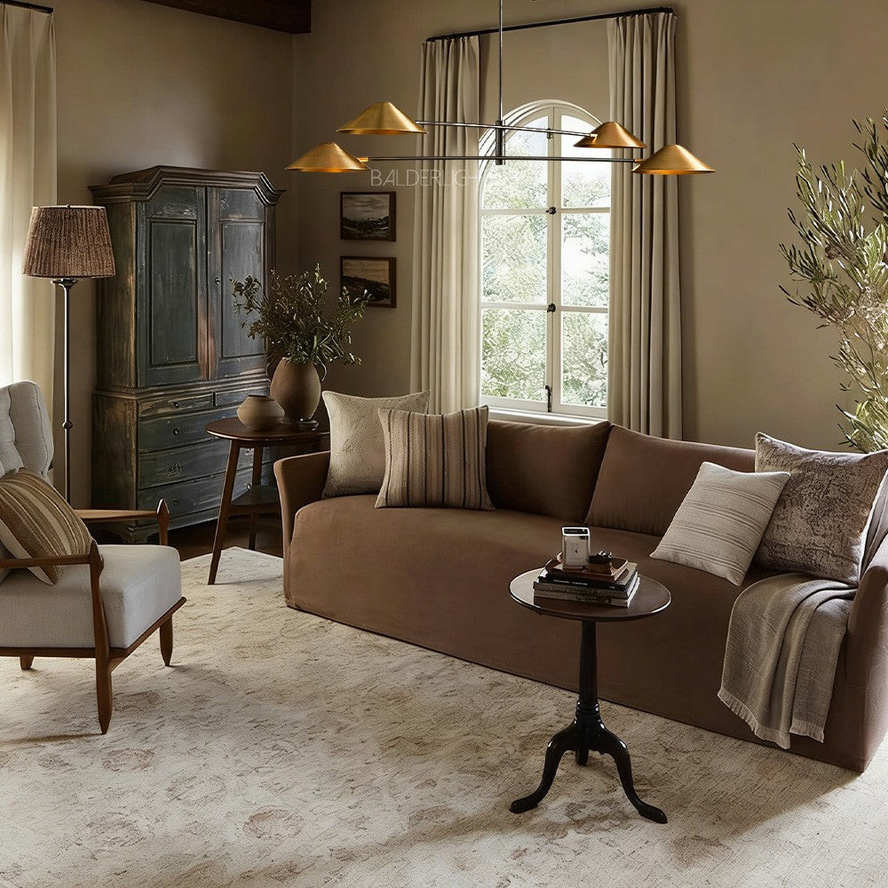 Sivlian 4-Light Linear Chandelier
