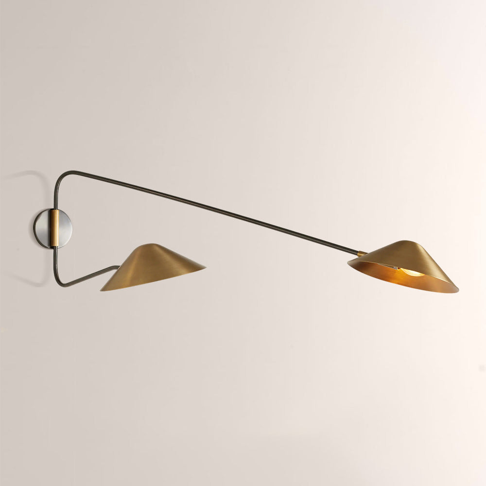 Sivlian Long Arm 2-Light Wall Sconce