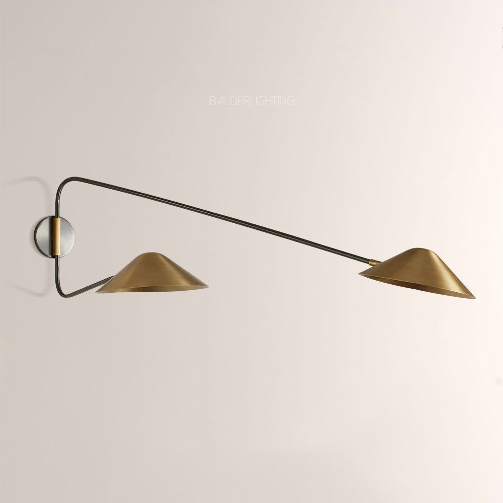 Sivlian Long Arm 2-Light Wall Sconce