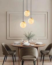 Sphaera Alabaster Pendant Light