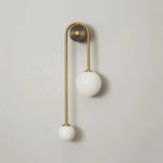 Spherical Light Luxury Wall Lamp