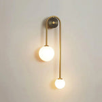 Spherical Light Luxury Wall Lamp