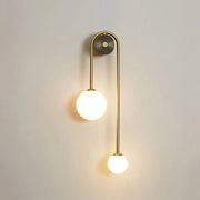 Spherical Light Luxury Wall Lamp