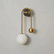 Spherical Light Luxury Wall Lamp