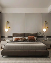 Spherical Light Luxury Wall Lamp