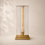 Savren Crystal Square Table Lamp 14