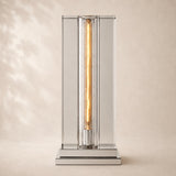 Savren Crystal Square Table Lamp 14