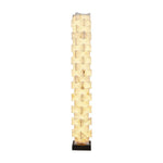 Stacked Alabaster Squares Floor Lamp — image 18