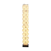 Stacked Alabaster Squares Floor Lamp — image 1