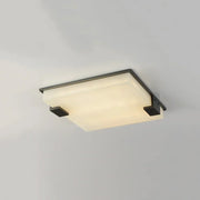 Stylish Black Square Alabaster Ceiling Light — image 14