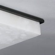 Stylish Black Square Alabaster Ceiling Light — image 12
