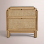 Avrenora Nightstand — NATURAL LINEN