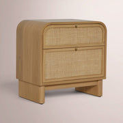 Avrenora Nightstand — NATURAL LINEN