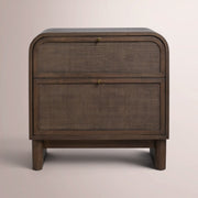 Avrenora Nightstand — SMOKED LINEN