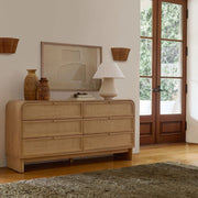 Avrenora Wide Dresser — NATURAL LINEN