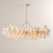 Talira Linear Glass Chandelier 63