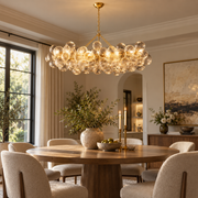 Talira Linear Glass Chandelier 63