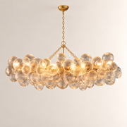 Talira Linear Glass Chandelier 63