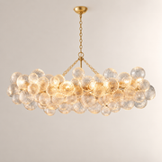 Talira Linear Glass Chandelier 63