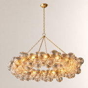 Talira Linear Glass Chandelier 54