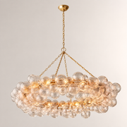 Talira Linear Glass Chandelier 54