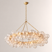 Talira Linear Glass Chandelier 54
