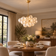 Talira Round Glass Chandelier 24