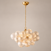 Talira Round Glass Chandelier 24
