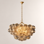 Talira Round Glass Chandelier 33