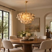 Talira Round Glass Chandelier 33