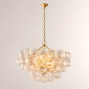 Talira Round Glass Chandelier 33