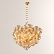 Talira Round Glass Chandelier 38