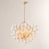 Talira Round Glass Chandelier 38