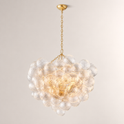 Talira Round Glass Chandelier 38