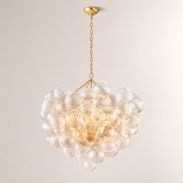 Talira Round Glass Chandelier 38