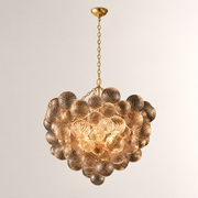 Talira Round Glass Chandelier 38
