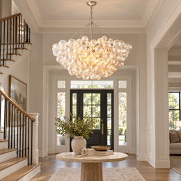Talira Round Glass Chandelier 56