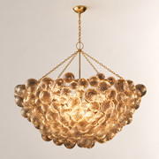 Talira Round Glass Chandelier 56