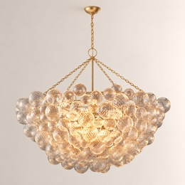 Talira Round Glass Chandelier 56