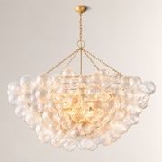 Talira Round Glass Chandelier 66