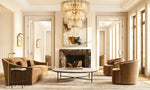 Thadeus Marble Round Side Table For living Room