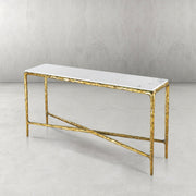Thadeos Marble Console Table 36