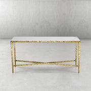 Thadeos Marble Console Table 36
